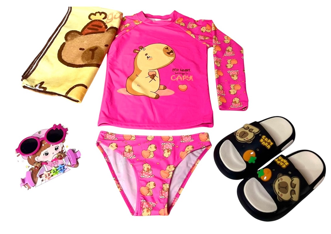 Combo Capybara primavera verano